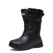 Herren Winterstiefel mit Plüschfutter und kräftiger Sohle Varexon