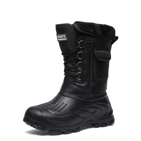 Herren Winterstiefel mit Plüschfutter und kräftiger Sohle Varexon