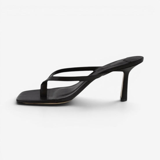 Velissia Damen Sandalen mit Absatz im Zehensteg-Design