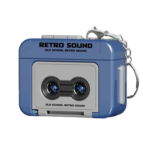 Tapevox Retro Kassetten-Schlüsselanhänger mit Aufnahmefunktion