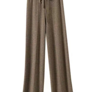 Veloria Wollhose – Hoch taillierte Strickhose