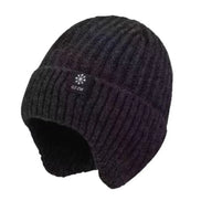 Strickmütze mit Ohrenklappen und Schal Calvessa