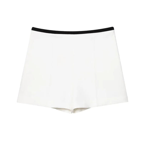 Damen-Zweiteiler mit ärmelloser Weste und Shorts – Novalisse