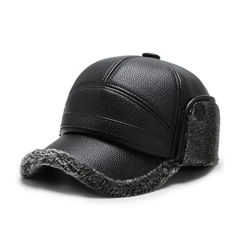 Winterkappe mit Ohrenklappen und Futter Velnaro