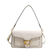 Calviera Schultertasche Damen Quadratische Handtasche mit Schulterriemen