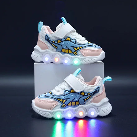 Lumivex Kinder Sneaker mit LED-Sohle