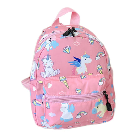 Kinder-Rucksack aus Nylon mit Dinosaurier-Motiv