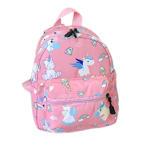 Kinder-Rucksack aus Nylon mit Dinosaurier-Motiv
