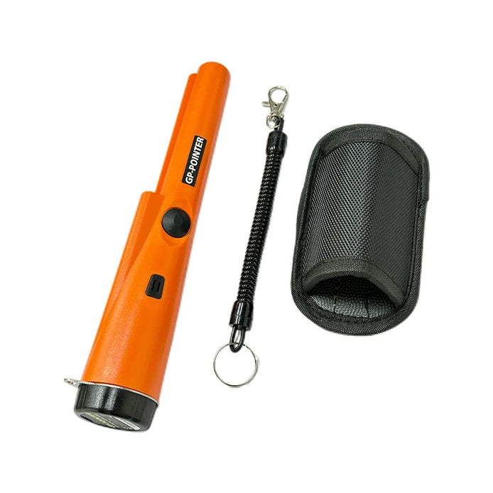 Trexor Handheld Metall Detektor mit LED-Licht und 360° Suchfunktion