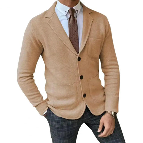 Bravento Herren-Blazer mit Revers und Einreiher