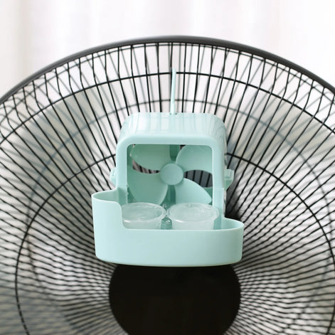 Borealis Tragbarer Clip-Ventilator mit Verdunstungskühlung