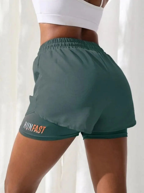 Aerivana Damen Sportshorts High Waist