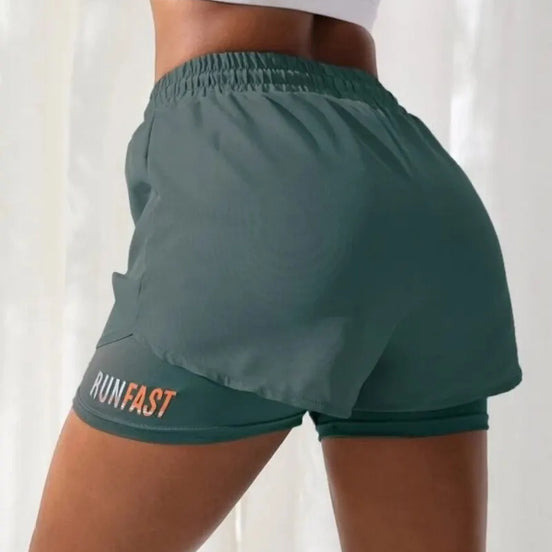 Aerivana Damen Sportshorts High Waist
