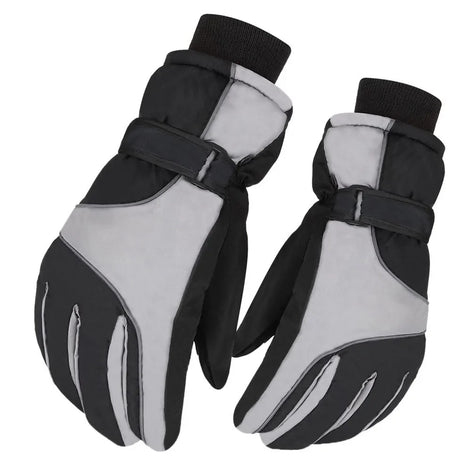 Gefütterte Winterhandschuhe mit langem Bündchen für Damen und Herren – Valtoro