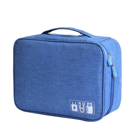 Kabel-Organizer Tasche aus Oxford-Material mit Reißverschluss