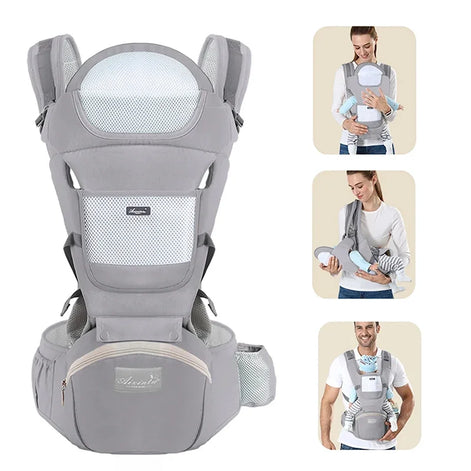 Babytrage mit mehreren Tragepositionen bis 20 kg