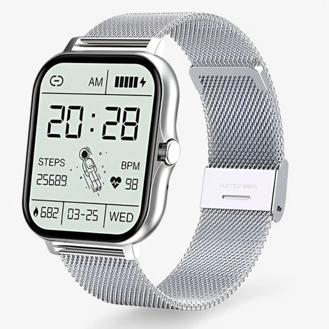 Smartwatch mit Touchscreen, Bluetooth-Anrufen und Aktivitätsfunktionen Noventra