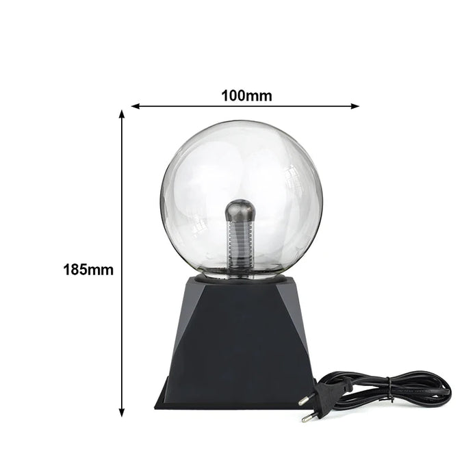 LumiSphere Plasma-Lampe – LED Tischlampe mit Plasmakugel-Effekt