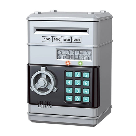 Saviora Mini-Tresor Sparbox mit Passwort und Münzfach