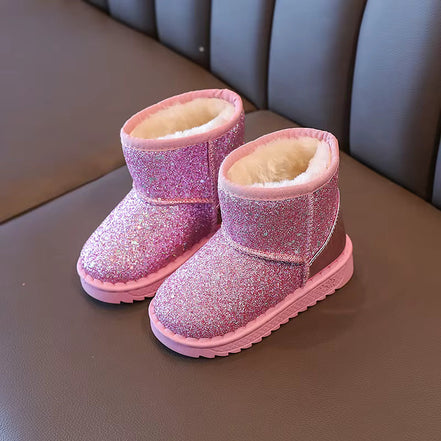 Soreli Kinderstiefel mit Glitzerdetails – Knöchelhoch für Herbst und Winter