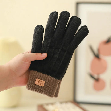 Unisex Strickhandschuhe mit Touchscreen-Funktion und weicher Oberfläche – Nuvessa