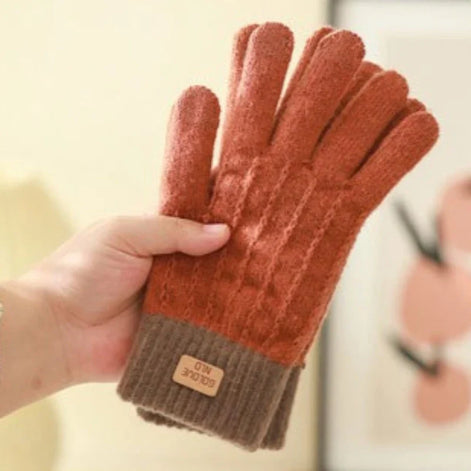 Unisex Strickhandschuhe mit Touchscreen-Funktion und weicher Oberfläche – Nuvessa