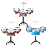 Ritmino Kinder-Schlagzeugset – Kunststoff-Schlagzeug für erste Rhythmusübungen