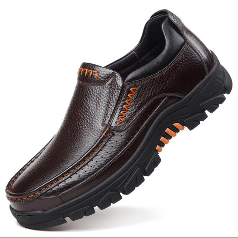 Ravello Herren Leder Loafer Slip-On