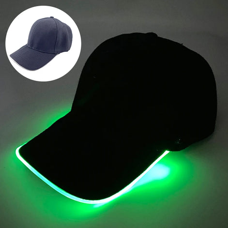 Lumino LED Baseballkappe mit Leuchtfunktion