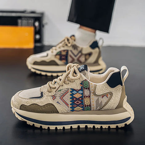 Selvara Unisex Sneaker mit Schnürung und Mesh-Obermaterial