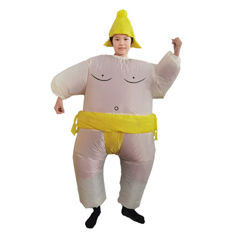 Aufblasbares Sumo-Kostüm für Kinder und Erwachsene – Sumaro