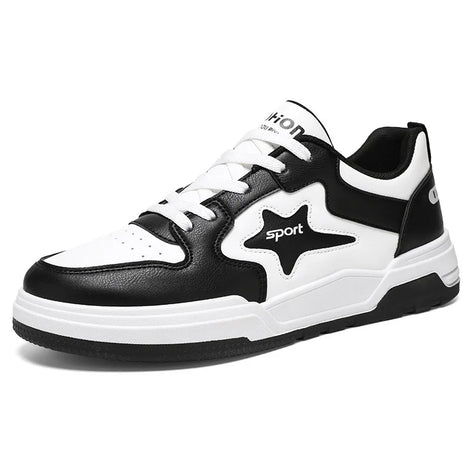 Renvaro Herren Sneaker mit Schnürung und rutschfester Sohle