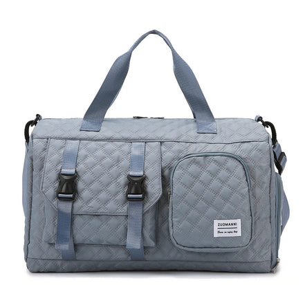 MoveLite Duffle Bag-Nylon-Reisetasche mit Reißverschluss und Schulterriemen