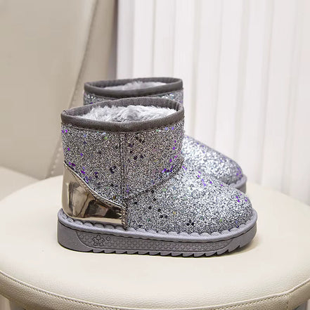 Soreli Kinderstiefel mit Glitzerdetails – Knöchelhoch für Herbst und Winter