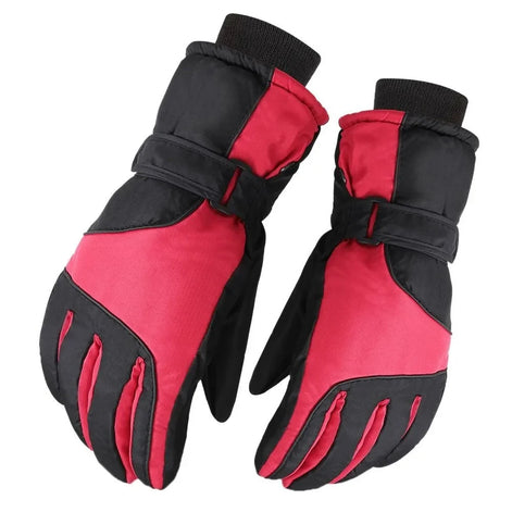 Gefütterte Winterhandschuhe mit langem Bündchen für Damen und Herren – Valtoro
