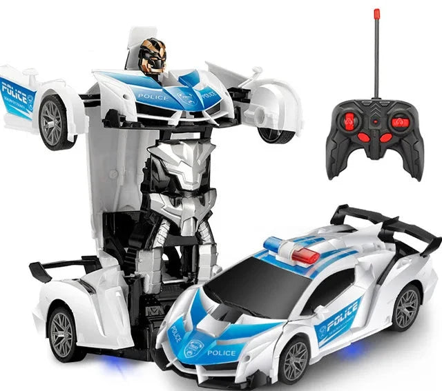 Ferngesteuertes Transformationsauto mit Roboterfunktion und Licht Veltraxon