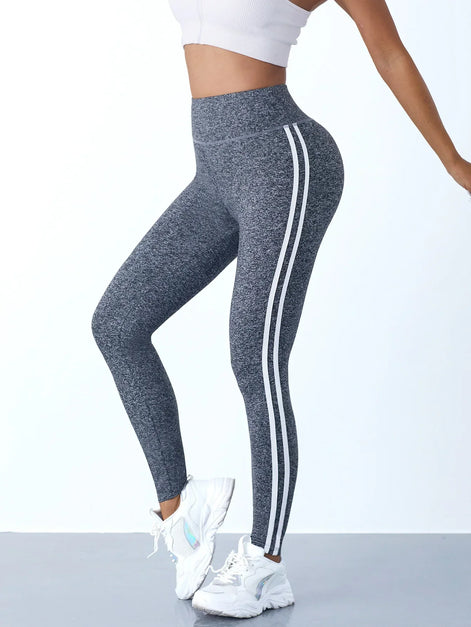 Velmira Damen Leggings mit hoher Taille und nahtloser Verarbeitung