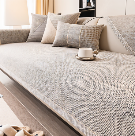 SOLIDE PLAIN Sofabezug Aus Baumwolle – Stilvoller Schutz Für Ihr Sofa 0