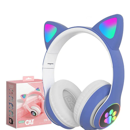 Felino Kinderkopfhörer – Faltbarer Bluetooth-Kopfhörer mit LED-Elementen