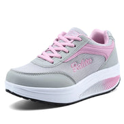 Damen Sneaker mit Mesh-Obermaterial und Schnürung – Varevyn