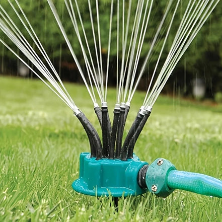 12-in-1 Gartenbewässerungssystem mit 360-Grad-Sprinkler