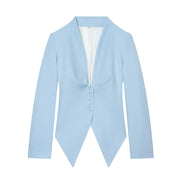 Élise Damen Blazer mit Schleifendetail und Einreihigem Verschluss