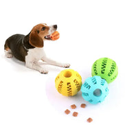 Gummiball für Hunde mit Öffnungen für Leckerlis – Canivo