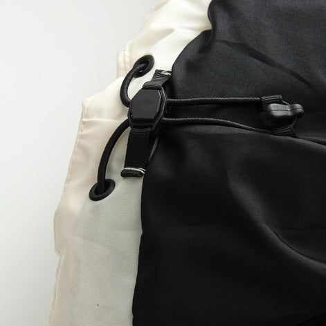 Damen Winterjacke mit Kapuze, Gürtel und wattierter Füllung – Virelta