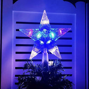LED Weihnachtsbaumspitze Stern mit Beleuchtung – Lumestia
