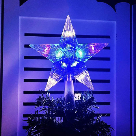 LED Weihnachtsbaumspitze Stern mit Beleuchtung – Lumestia