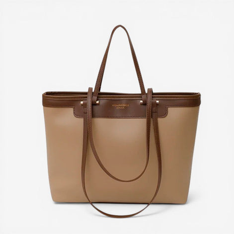 Torvina Schultertasche – Handtasche mit Doppelgriffen und großem Innenfach