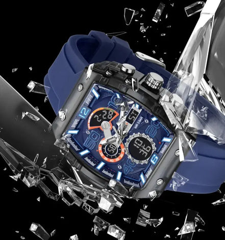 Kaviro Sportuhr – Digital- und Analoganzeige mit 5 ATM Wasserbeständigkeit