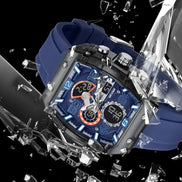 Torvex Herren Armbanduhr mit analog-digitaler Anzeige und LED-Beleuchtung