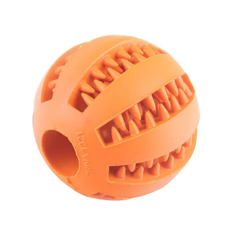 Gummiball für Hunde mit Öffnungen für Leckerlis – Canivo